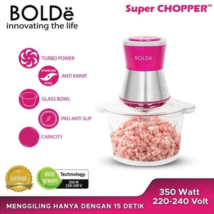 Bolde Super Chopper Stainless Casing - Pink